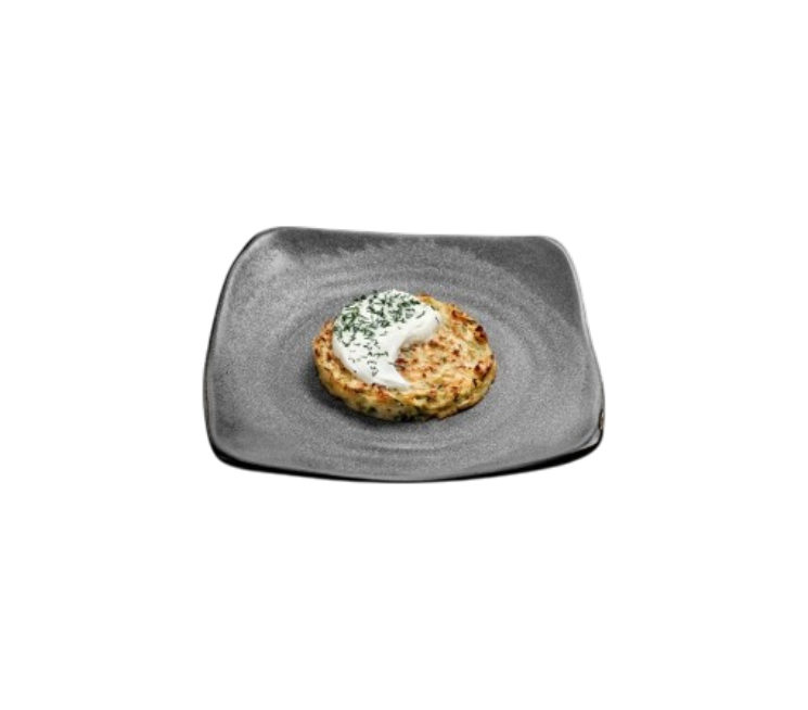 Драник из кабачка со сметаной